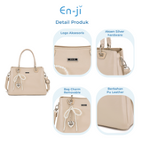 En-ji Irona Handbag Wanita - Ivory