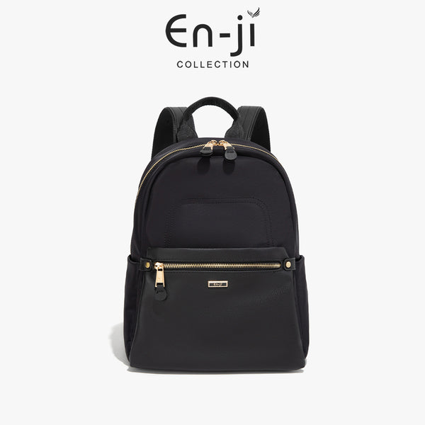 En-ji Mirea Backpack Wanita - Black