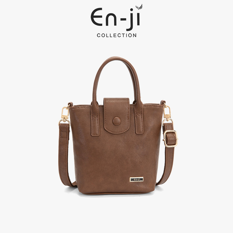 En-ji Dayum Slingbag Wanita - Nougat