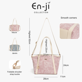 En-Ji Hyeju Totebag Wanita - Mauve