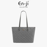 [EXCLUSIVE] En-Ji Sylvie Totebag Wanita - Grey