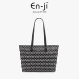 [EXCLUSIVE] En-Ji Sylvie Totebag Wanita - Black