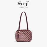 [EXCLUSIVE] En-Ji Elodi Shoulderbag Wanita - Burgundy
