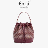 [EXCLUSIVE] En-Ji Chloe Handbag Wanita - Burgundy