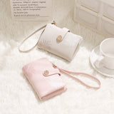 En-Ji Fufu Wallet Wanita - Pastel Grey