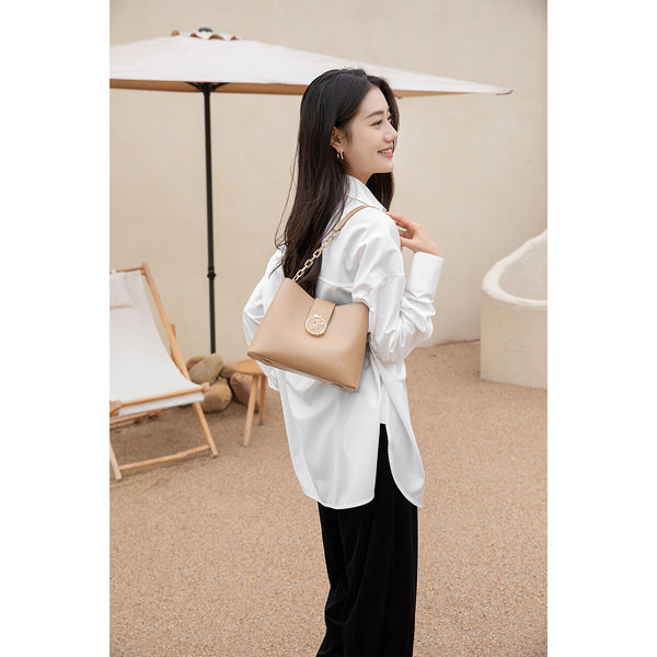 En-ji Wenji Shoulderbag - Ivory