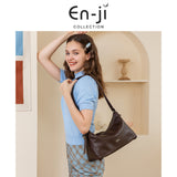 En-Ji Harin Shoulderbag Wanita - Cream