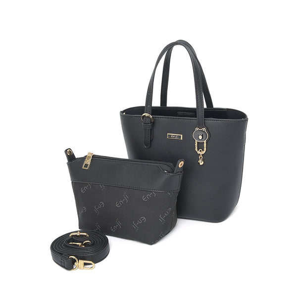 En-ji Jirumi Handbag - Black