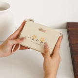 En-Ji Melo Wallet Wanita - Cream
