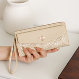 En-Ji Suri Wallet Wanita - Cream
