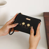 En-Ji Melo Wallet Wanita - Black