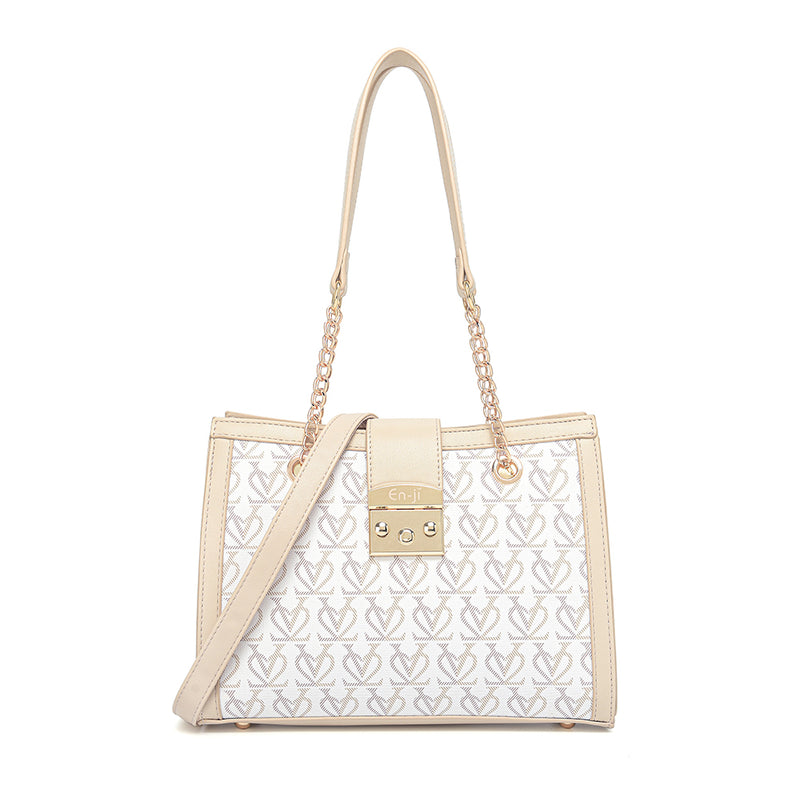 En-ji Myori Shoulderbag - Cream