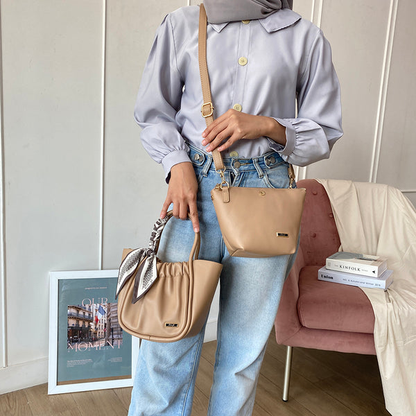 En-ji Kyungji Handbag - Khaki