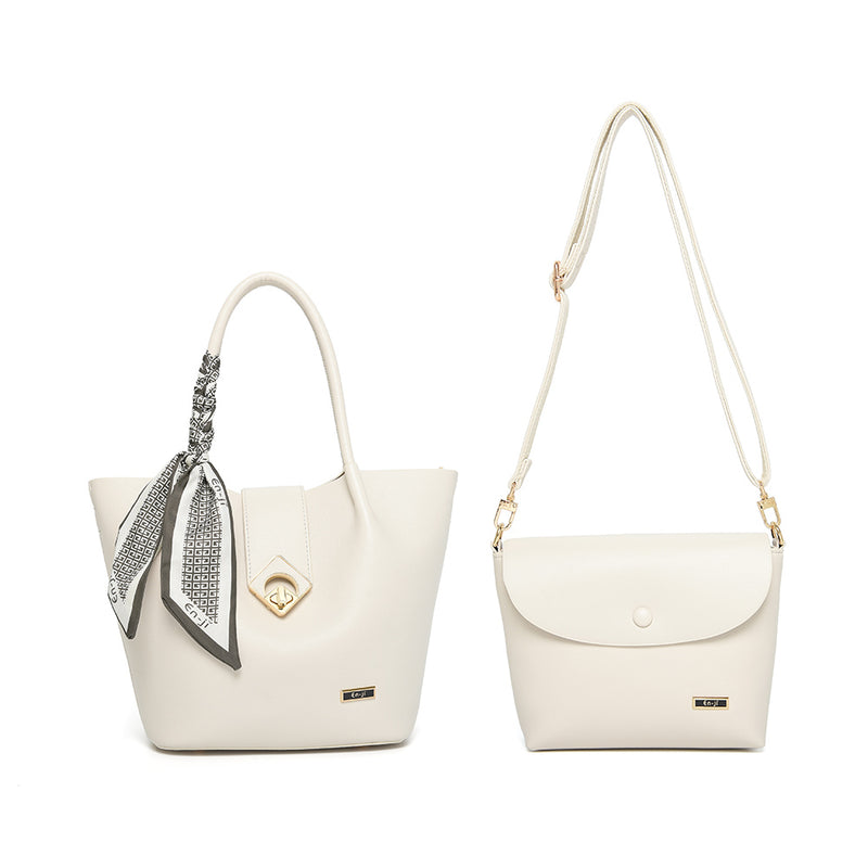 En-ji Namyol Handbag - Ivory