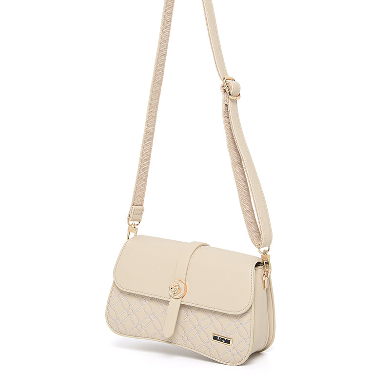 En-ji Hyeni Shoulderbag - Cream