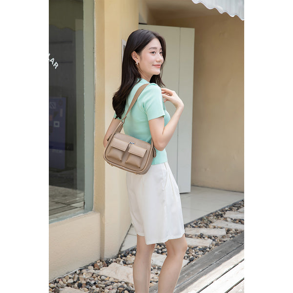 En-ji Leeyon Shoulderbag - Cream