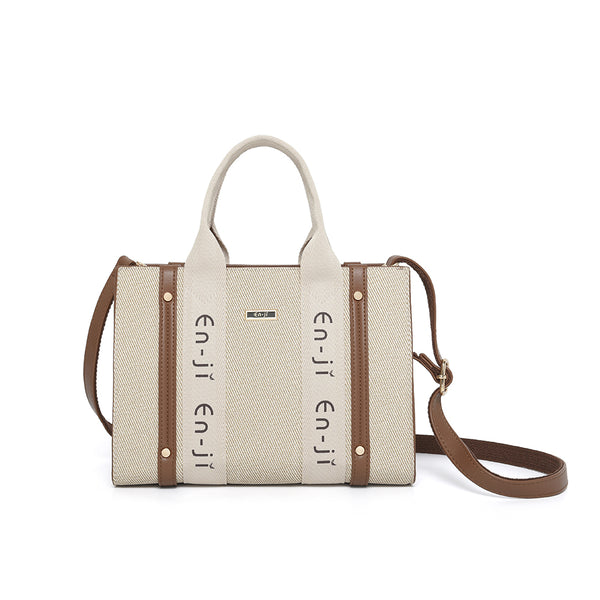 En-ji Solhi Handbag - Cream