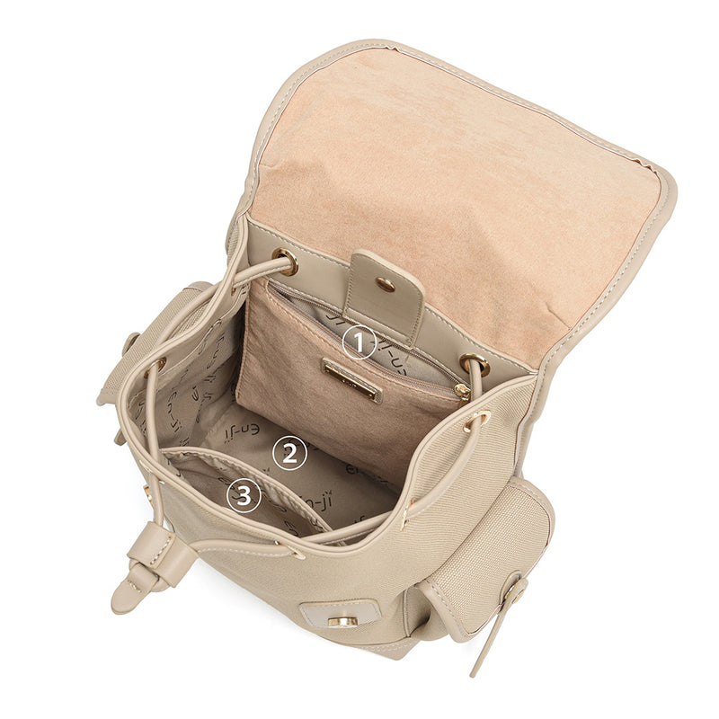 En-ji Honja Backpack - Cream