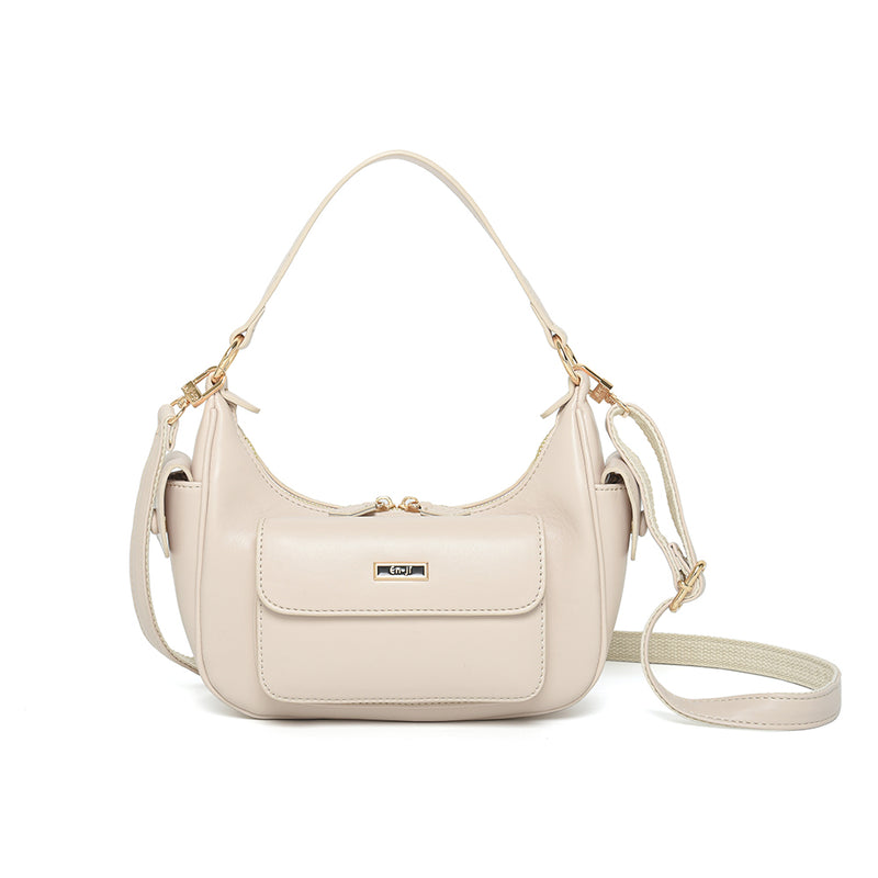 En-ji Miuji Shoulderbag - Cream