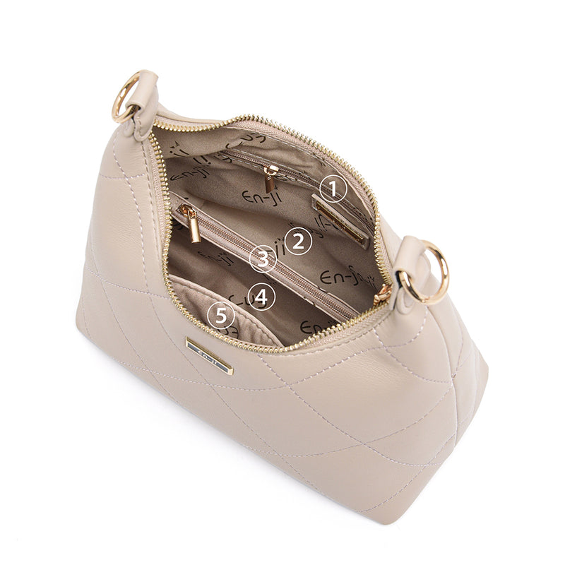 En-ji Misol Shoulderbag - Cream