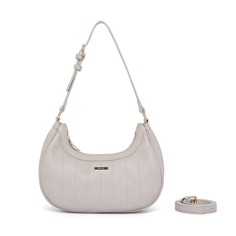 En-ji Kinami Shoulderbag - Lightgrey