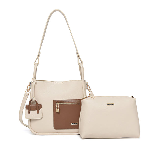 En-ji Mioka Shoulderbag - Cream