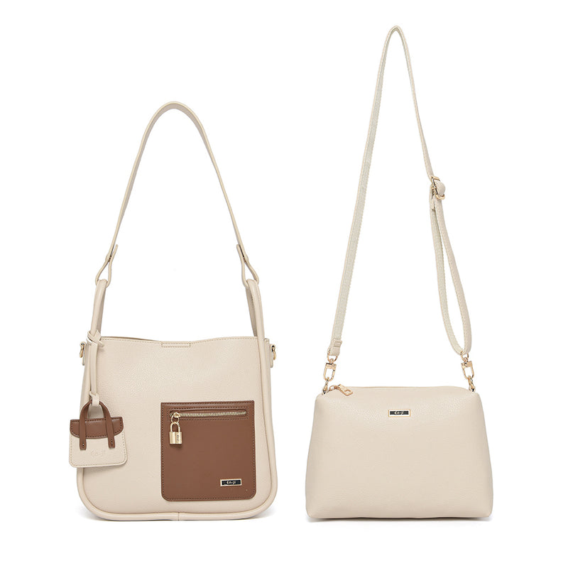 En-ji Mioka Shoulderbag - Cream