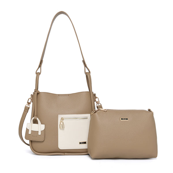 En-ji Mioka Shoulderbag - Khaki