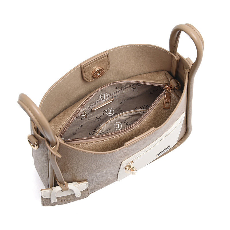 En-ji Mioka Shoulderbag - Khaki