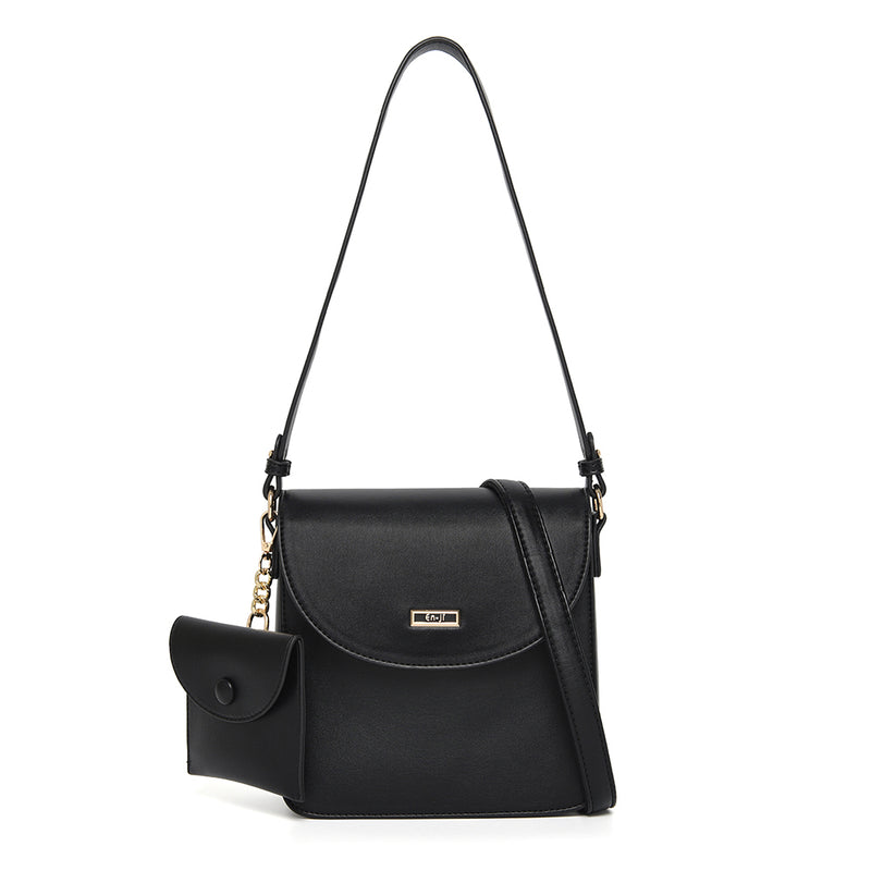 En-ji Saimi Shoulderbag - Black