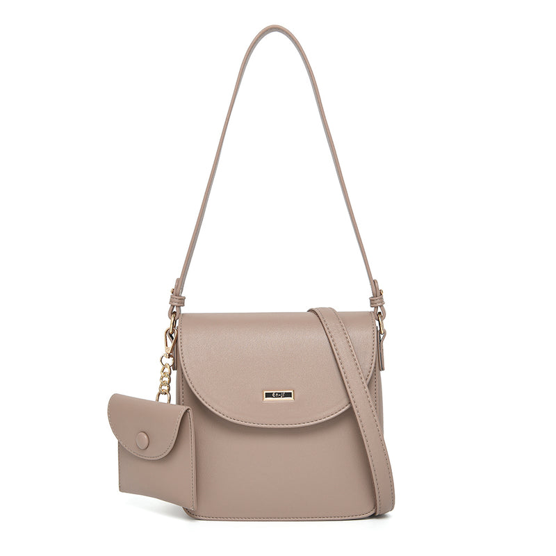 En-ji Saimi Shoulderbag - Khaki