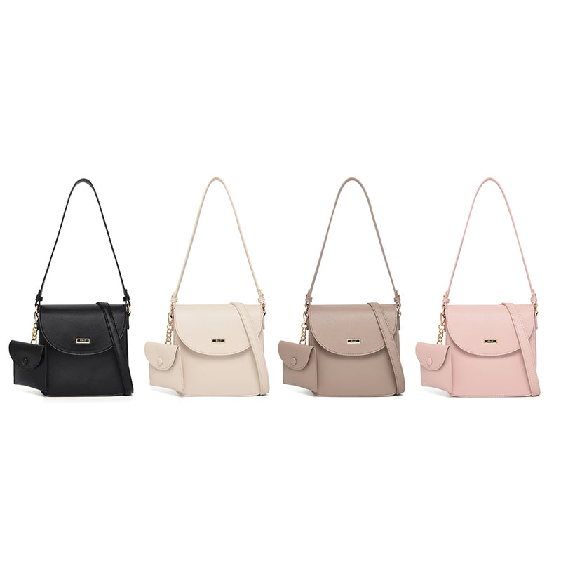 En-ji Saimi Shoulderbag - Cream