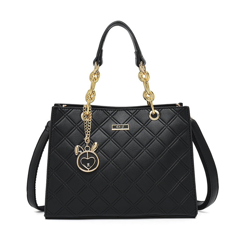 En-ji Daomi Handbag - Black