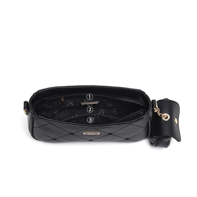 En-ji Ryunbi Slingbag - Black