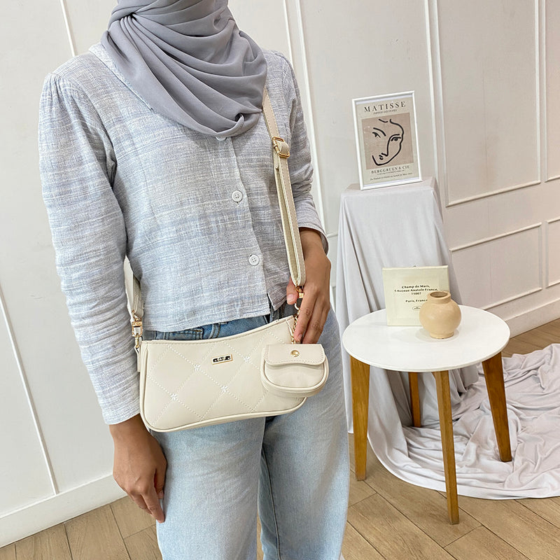 En-ji Ryunbi Slingbag - Cream