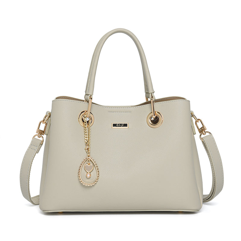 En-ji Baerin Handbag - Mintgrey