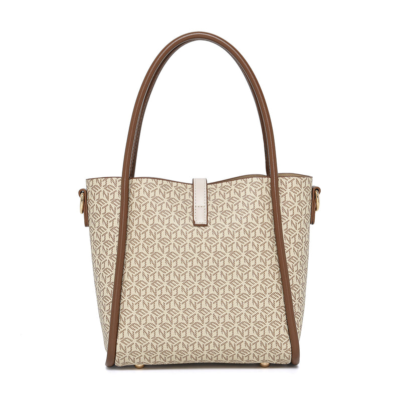 En-ji Kuma Handbag - Khaki