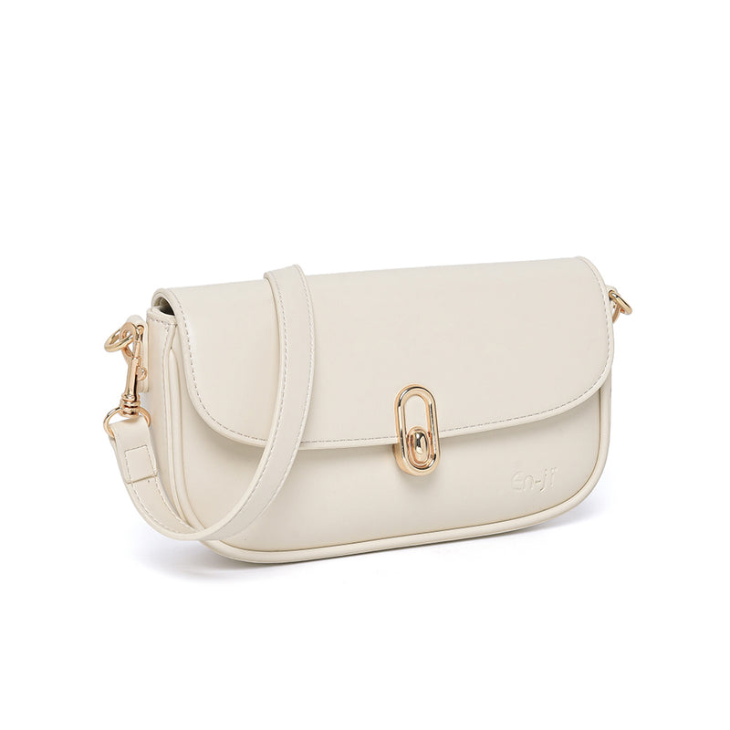 En-ji Mitsun Shoulderbag - Ivory