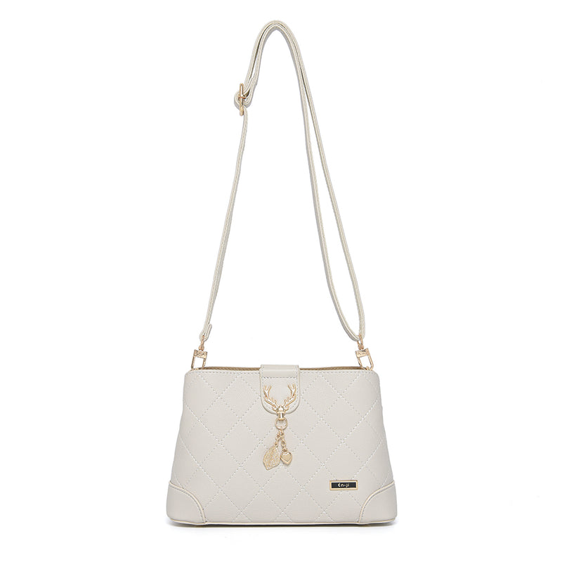 En-ji Gyuma Shoulderbag - Ivory