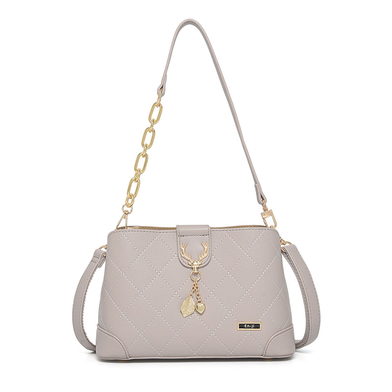 En-ji Gyuma Shoulderbag - Taupe