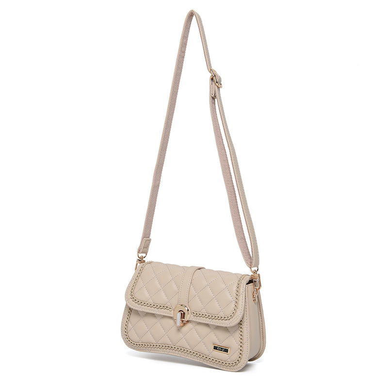 En-ji Jimon Shoulderbag - Cream