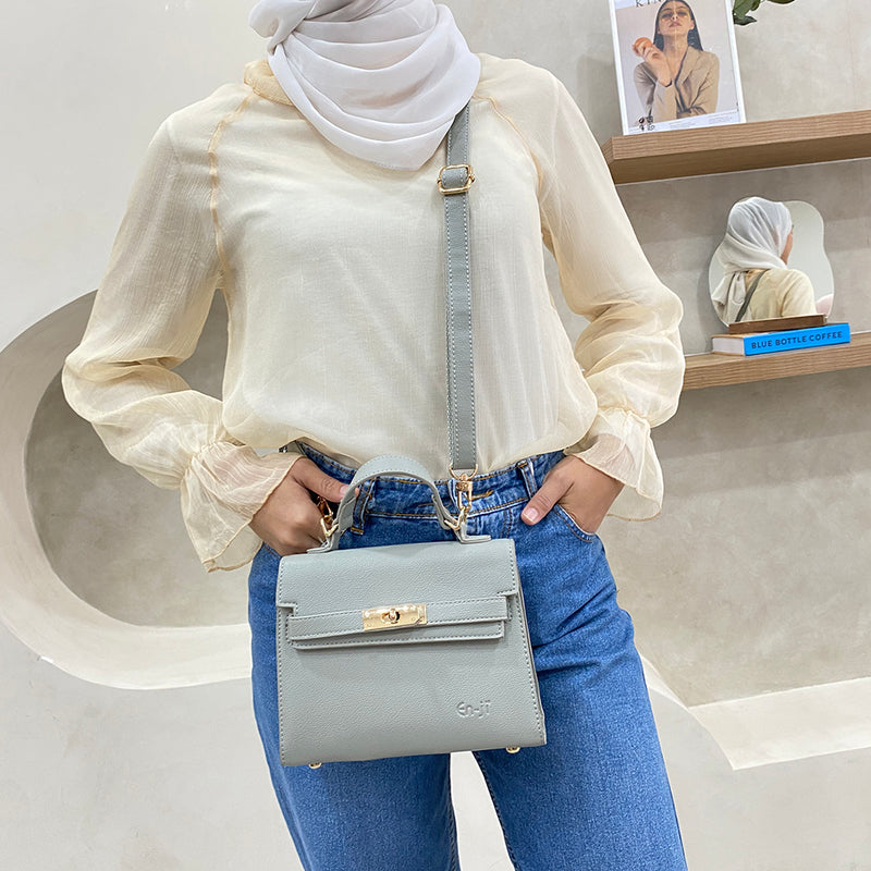 En-ji Suyi Slingbag - Mintgrey