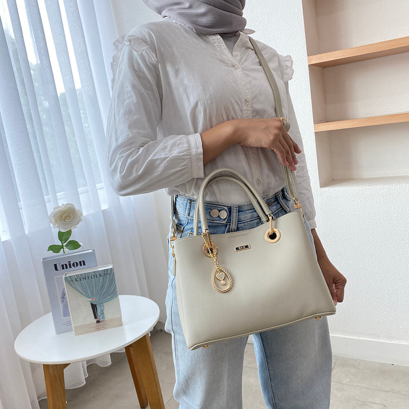 En-ji Baerin Handbag - Mintgrey