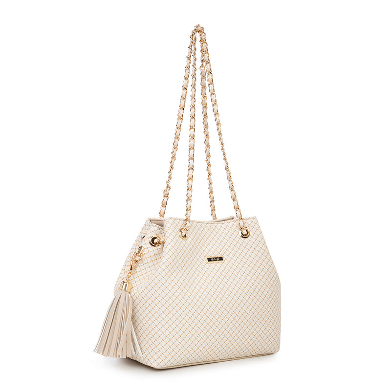 En-ji Kola Slingbag - Cream