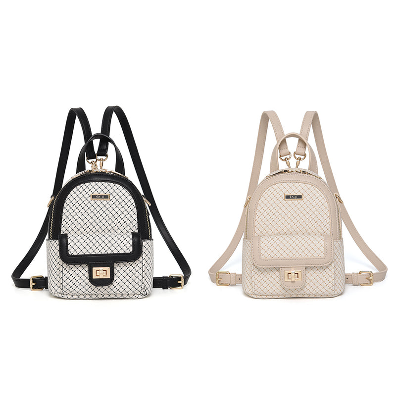 En-ji Gomi Backpack - Cream