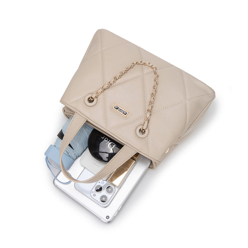 En-ji Yosin Handbag - Cream