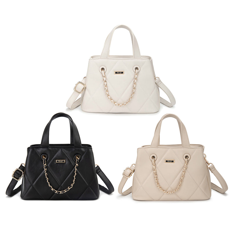 En-ji Yosin Handbag - Cream