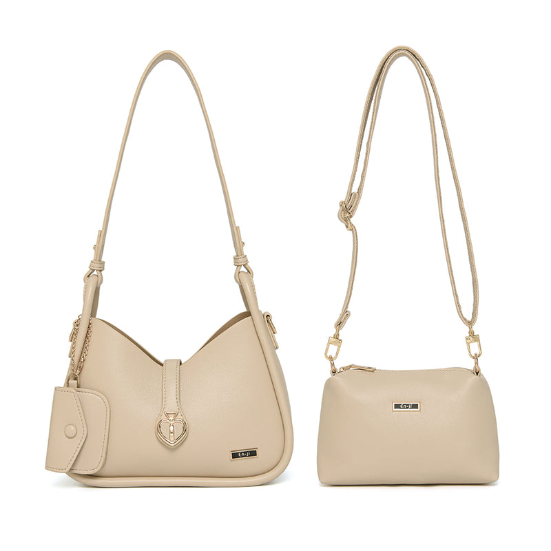 En-ji Solki Shoulderbag - Cream