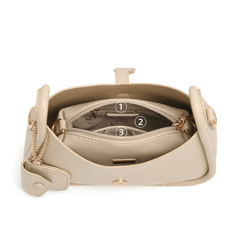 En-ji Solki Shoulderbag - Cream