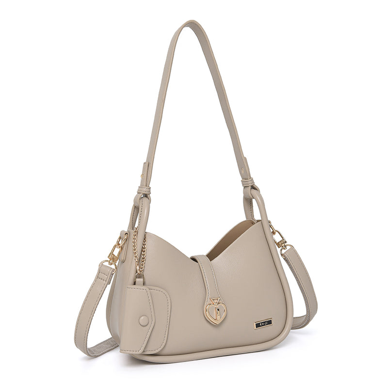 En-ji Solki Shoulderbag - Taupe